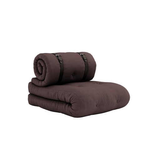 sofa BUCKLE-UP (futonová pohovka ) - rozměr: 70*200 cm, barva futonu: brown 715