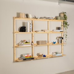 GROOVE SHELVING (nástěnné police)