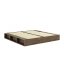 ZIGGY BED natural pine (postel z borovice) - rozměr: 140*200 cm, Barva: karup natural