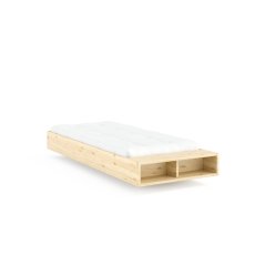 MERGE BED natural pine (postel z borovice)
