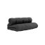 sofa BUCKLE-UP (futonová pohovka ) - rozměr: 140*200 cm, barva futonu: dark grey 734