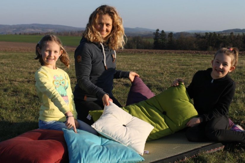 POLŠTÁŘ natural pillow (bavlna) - barva: Natural