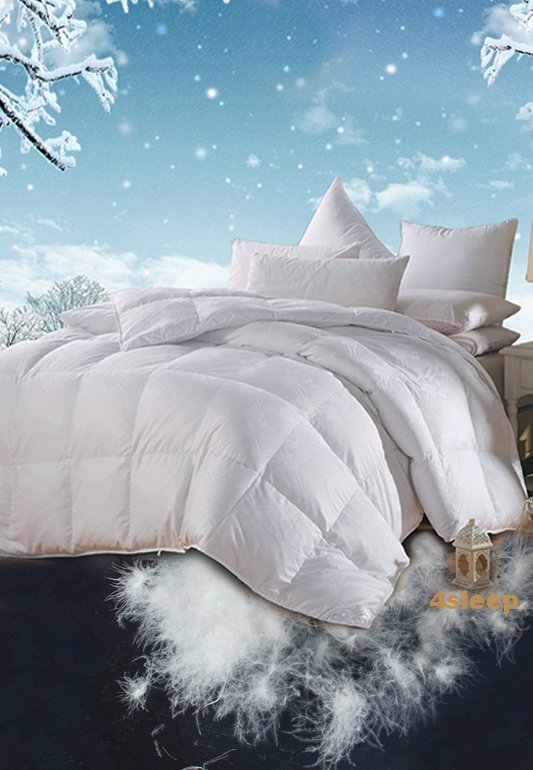 PEŘINA natural fluff (peří) - barva: white sheet, rozměr: 135*200 cm