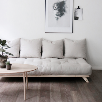sofa SENZA - barva futonu - bordeaux 710