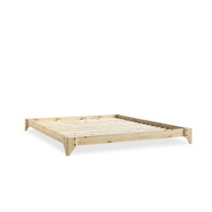 ELAN BED natural pine (postel z borovice)