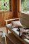sofa UNWIND natural pine (pohovka z borovice) - Barva: karup natural, barva futonu: pale blue 513