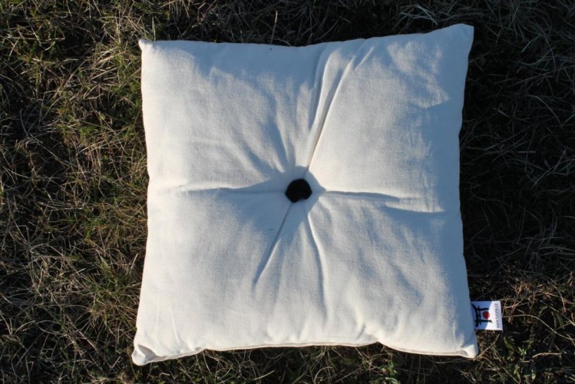 POLŠTÁŘ natural pillow (bavlna) - barva: Natural