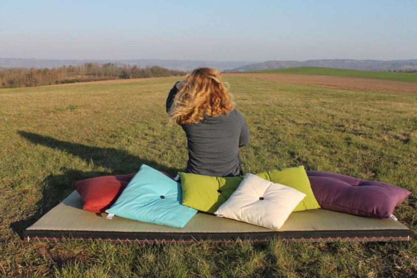 POLŠTÁŘ natural pillow (bavlna) - barva: Natural