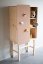 SLIDE CABINET W. PINBOARD