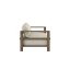 sofa BARE natural pine (pohovka z borovice) - barva: karup natural, barva futonu: soft chalk 640