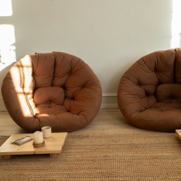 sofa NIDO - barva futonu - grey 746