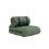 sofa BUCKLE-UP (futonová pohovka ) - rozměr: 70*200 cm, barva futonu: natural 701