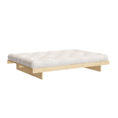 KANSO BED natural pine (postel z borovice)