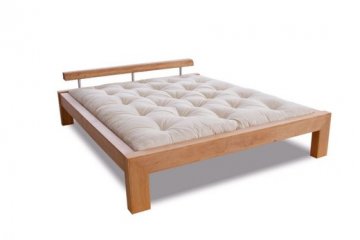 postel WOOD 02 - rozměr - 90*200 cm