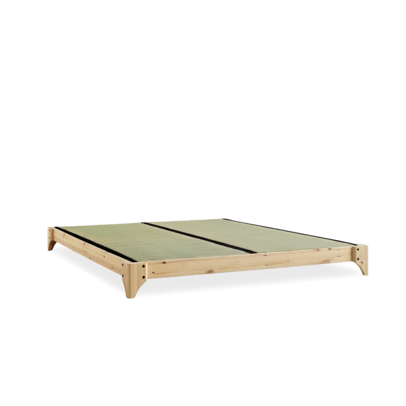 ELAN BED natural pine (postel z borovice) - barva: karup natural, rozměr: 140*200 cm