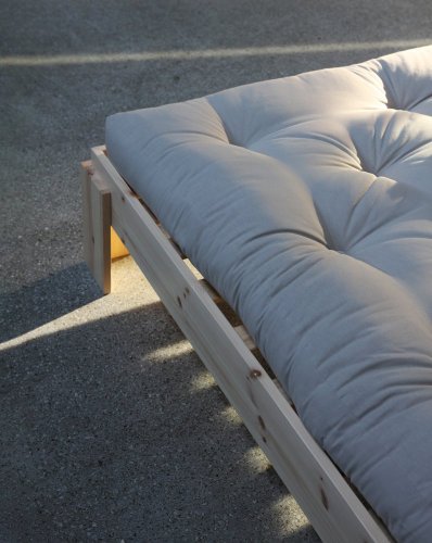 LAYERS BED BENCH natural pine (postel z borovice) - rozměr: 140*200 cm, Barva: karup natural