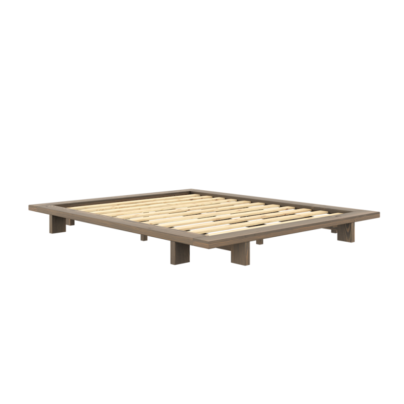 JAPAN BED natural pine (postel z borovice) - barva: karup natural, rozměr: 90*200 cm