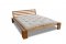 WOOD 03 natural alder bed (postel z olše)