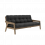 sofa GRAB natural pine (pohovka z borovice) - Barva: karup natural, barva futonu: petrol blue 757