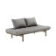 sofa PACE natural pine (pohovka z borovice) - Barva: karup carob, barva futonu: grey 746
