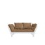 sofa BEAT natural pine (pohovka z borovice) - Barva: karup white, barva futonu: mocca 755
