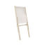deckchair BOOGIE OUTDOOR - lehátko venkovní (skládací) - rozměr: 65x88x75 cm, Barva: olej (pro exteriér), barva futonu: white