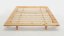 JAPAN BED natural pine (postel z borovice) - barva: karup natural, rozměr: 90*200 cm