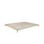 SENZA BED natural pine (postel z borovice) - barva: karup natural, rozměr: 90*200 cm