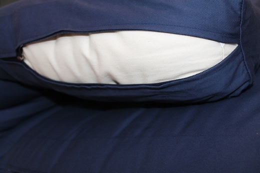 POTAH natural cover (na zip) - barva: cream
