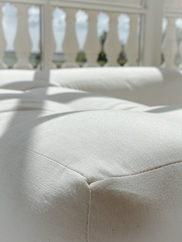 sofa CUBE (futonová pohovka) - rozměr: 90*190 cm, barva futonu: brown 715