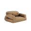 sofa HIPPO (futonová pohovka ) - rozměr: 140*200 cm, barva futonu: mocca 755