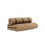 sofa BUCKLE-UP (futonová pohovka ) - rozměr: 140*200 cm, barva futonu: mocca 755