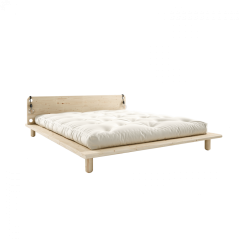 PEEK BED natural pine (postel z borovice)