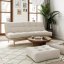 sofa FOLK natural pine (pohovka z borovice) - barva: karup natural, barva futonu: natural 701