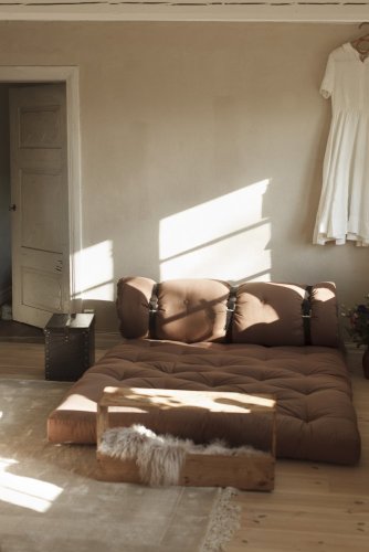 sofa BUCKLE-UP (futonová pohovka ) - rozměr: 70*200 cm, barva futonu: natural 701