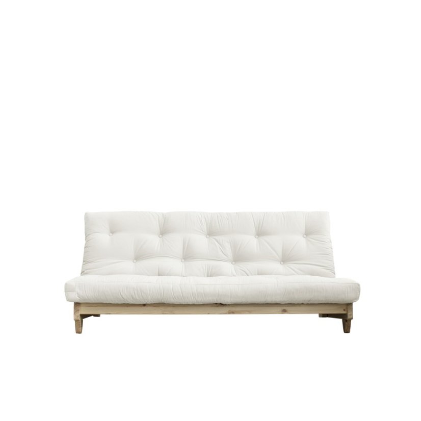 sofa FRESH natural pine (pohovka z borovice) - barva: karup natural, barva futonu: natural 701