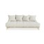sofa SENZA DAYBED natural pine (pohovka z borovice) - rozměr: 90*200 cm, barva futonu: natural 701