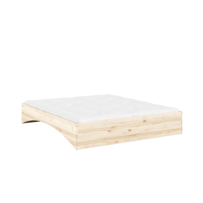 ORBIT BED natural pine (postel z borovice) - rozměr: 140*200 cm, Barva: karup natural