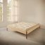 CORE BED natural pine (postel z borovice) - barva: karup natural, rozměr: 140*200 cm
