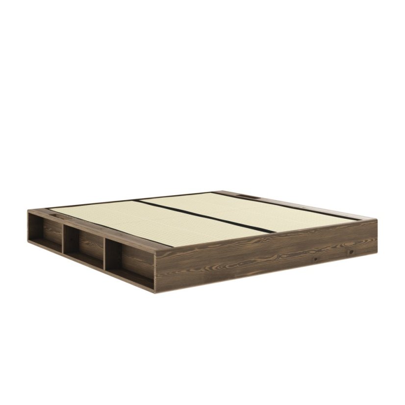 ZIGGY BED natural pine (postel z borovice) - barva: karup natural, rozměr: 140*200 cm