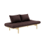 sofa PACE natural pine (pohovka z borovice) - Barva: karup natural, barva futonu: brown 715