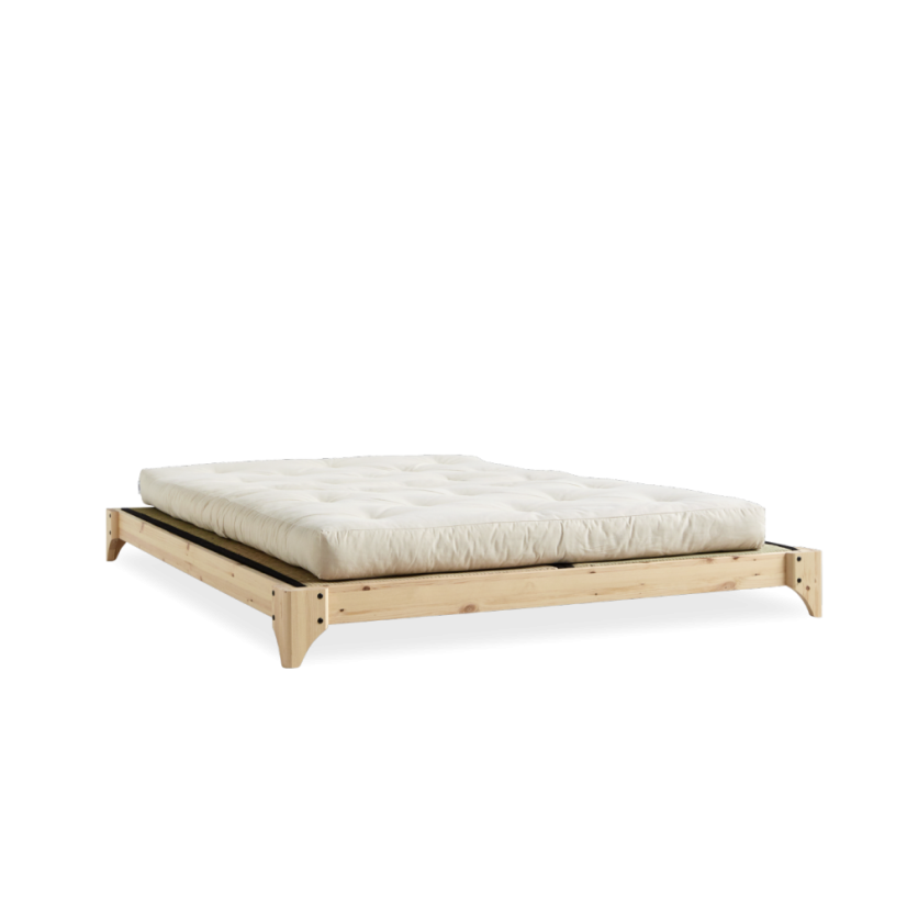 ELAN BED natural pine (postel z borovice) - barva: karup natural, rozměr: 140*200 cm