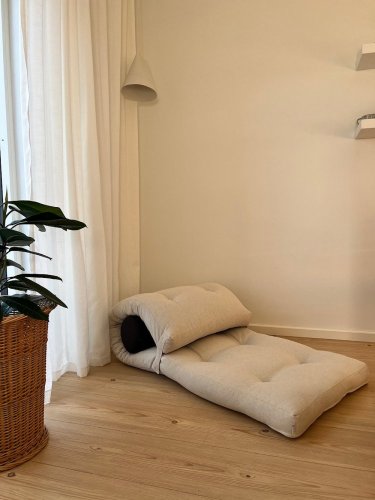 WRAP - rozměr: 70x200x12 cm, barva futonu: natural