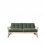 sofa STEP natural pine (pohovka z borovice) - Barva: karup natural, barva futonu: mocca 755