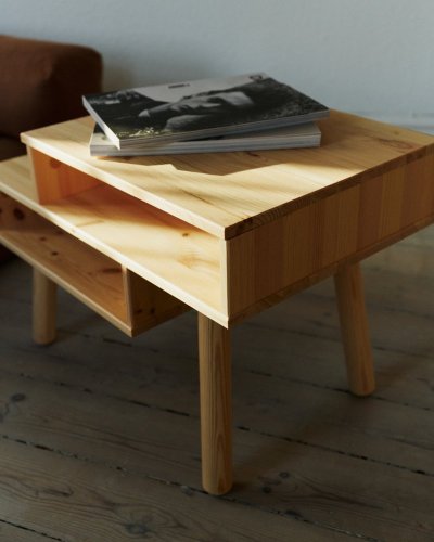 table HAKO (stolík) - Barva: karup natural