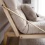 sofa FOLK natural pine (pohovka z borovice) - barva: karup natural, barva futonu: natural 701