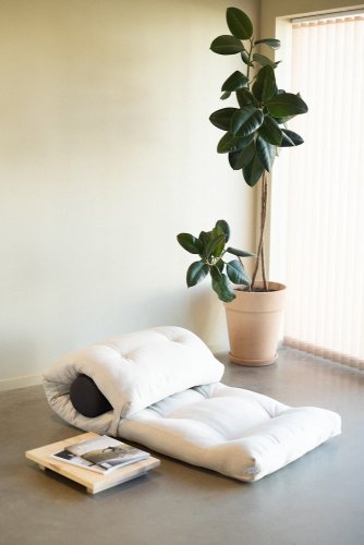 WRAP - rozměr: 70x200x12 cm, barva futonu: natural