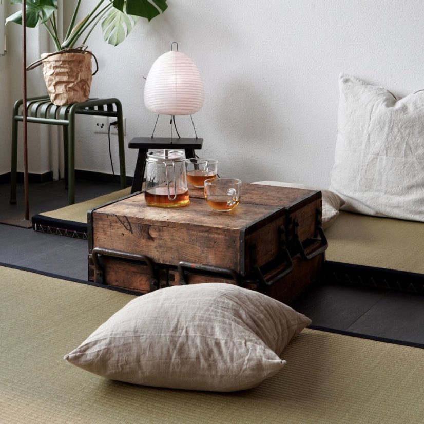 TATAMI natural mat (podložka) - barva: Black, rozměr: 90*200 cm