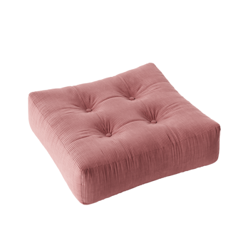 sofa MORE POUF (futonové křeslo ) - rozměr: 70*70 cm, barva futonu: sorbet pink 516