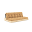sofa BASE natural pine (pohovka z borovice) - Barva: karup black, barva futonu: fudge brown 515